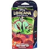 Ravensburger Disney Lorcana TCG: The First Chapter - Ruby & Emerald Single-Player Starter Deck | Engaging Gameplay | Over 200