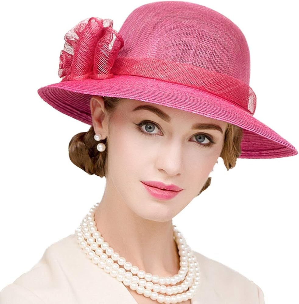 sinamay cloche hat