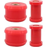 NewYall Red Front Lower Control Arm Bushing Kit for VW Golf Jetta Corrado | for VW Golf Jetta 1985-2005 Corrado 1990-1995 Beetle 1998-2008