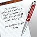 Nurse Gift Pen With Engraved Messaged “Save a Life, You are a Hero, Save 100 Lives You are a Nurse” - 3-In-1 Pen,Stylus,and Flashlight For the Nurses Notes Tablets and Phone - Red - By SyPen