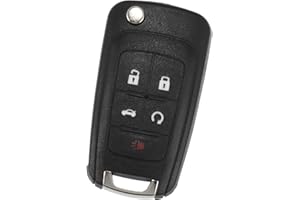TUCKBOLD Keyless Entry Remote for Chevy Camaro Cruze Malibu Equinox 315Mhz OHT01060512 5 Button Reusable | Control Replacemen