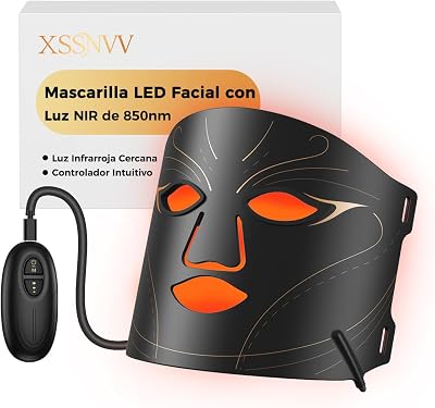 Máscara LED Facial con 4 Modos, 224 LEDs,Cuidado en Casa All