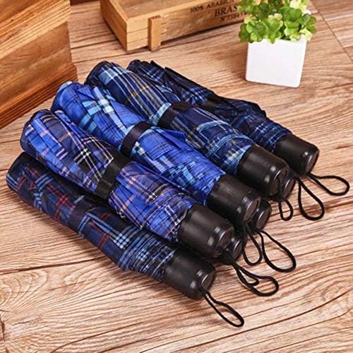 LieXing Newly Folding Umbrella Rain Windproof Portable Short Handle Fashion for Outdoor Travel