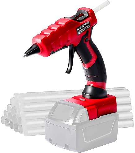 Pistola De Silicona Eléctrica Con Luz LED - Compatible Con Baterías Makita 18V, 4 Velocidades, Para Cartuchos De 280-310 Ml, Profesional Y Fácil De Usar
