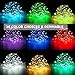 Onforu 33ft RGB Fairy Lights, 16 Colors Changing Outdoor String Lights, 100 LED Starry Lights with Remote & Timer, USB Powered IP65 Waterproof Lights for Bedroom, Parties, Christmas Decor