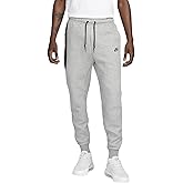 Nike Sportswear Tech Fleece Men's Joggers (DK Grey Heather/Black, FB8002-063) Size Small