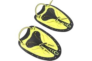 Eminchu Swimming Diving Hand Fins Paddles Webbed Training Fin for Adults, Ergonomic Design, LaborSaving Swimming Experience