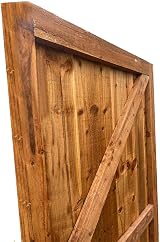 Beds Planet Garden Gate Pedestrian Wooden Gate 180cm H 83cm W 6cm D view 5