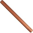 Muso Wood Sapele Wooden Dowel Rolling Pin for Baking,Tapered Roller for Fondant, Pie Crust, Cookie, Pastry (Dowel 15-3/4inch)