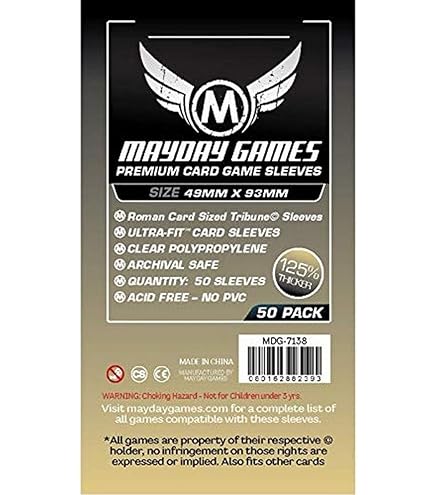 Amazon.com: Swan Premium Card Sleeves (57x90mm) - 100 Pack, Thick Sleeves
