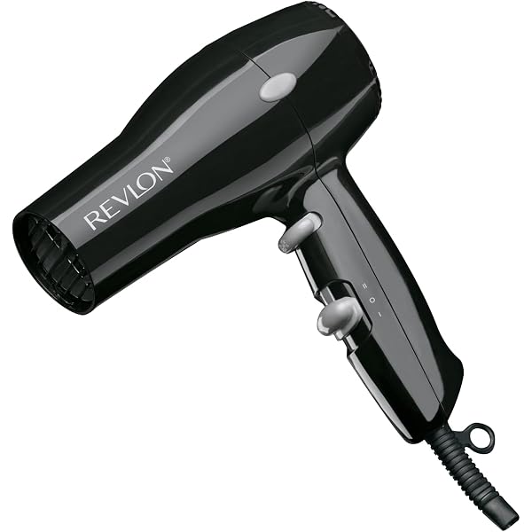 Revlon RVDR5034F compact travel hair dryer in black
