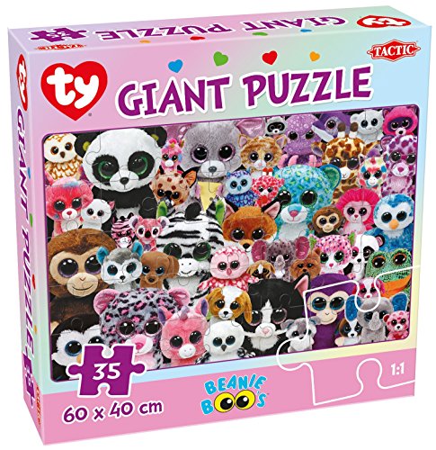 BEANIE BOOS Ty Giant Jigsaw Puzzle by Tactic - 35 p'ce Ages 4 plus