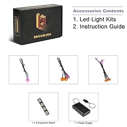 BrickBling Light Compatible with Lego Icons Plum