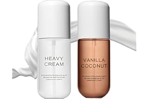 PLYMUN Heavy Cream Body & Hair Mist Perfume, Heavy Cream Perfume, With Sweet Vanilla & Rich Creamy Notes 3.38fl oz