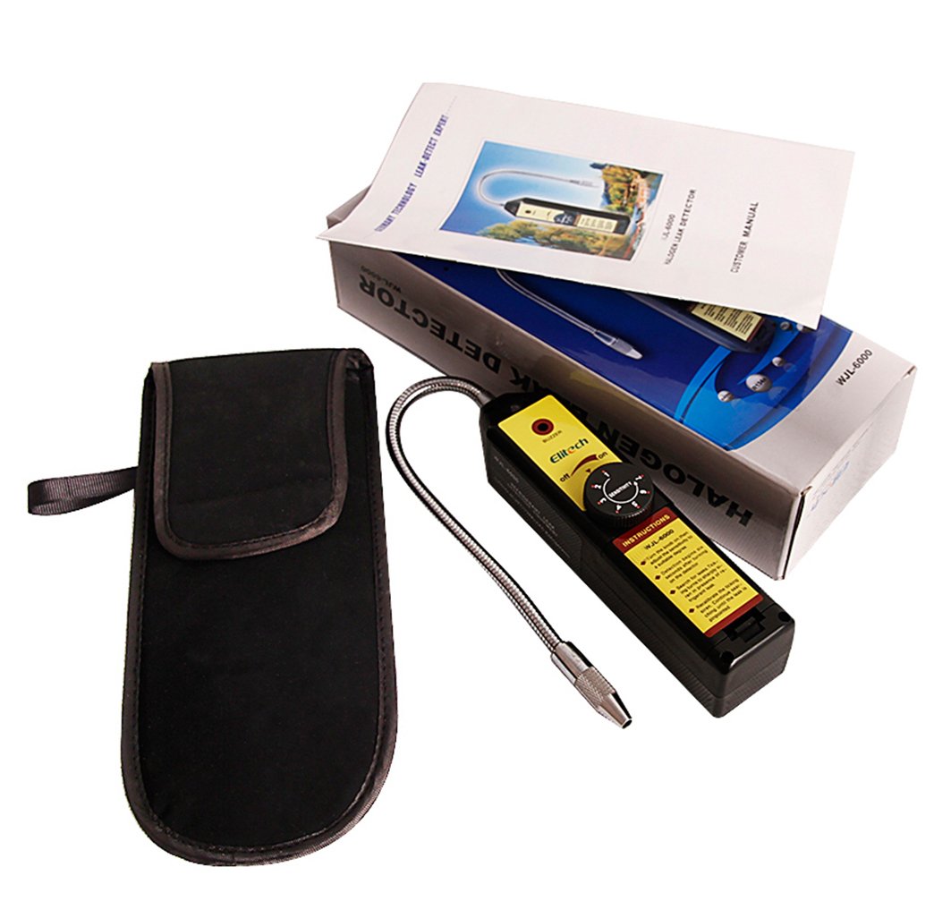 Elitech WJL-6000 Portable Refrigerant Halogen Leak ...