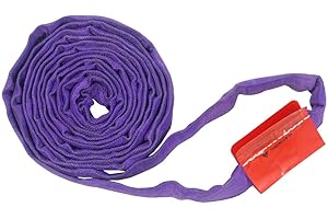 MFREXPRESS 12' Lift Sling Round Polyester Endless Sling Purple 3000LBS Vertical