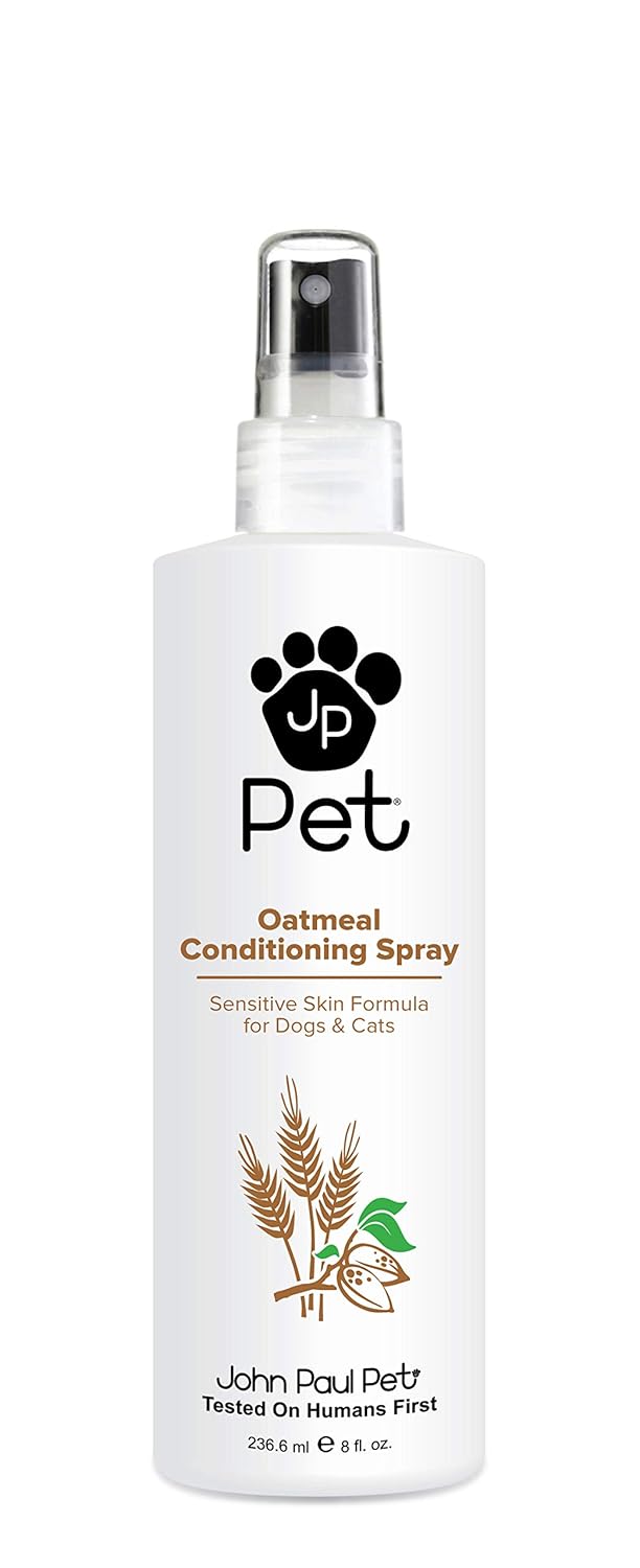 John Paul Pet Oatmeal Conditioning Spray for Dogs and Cats, Sensitive