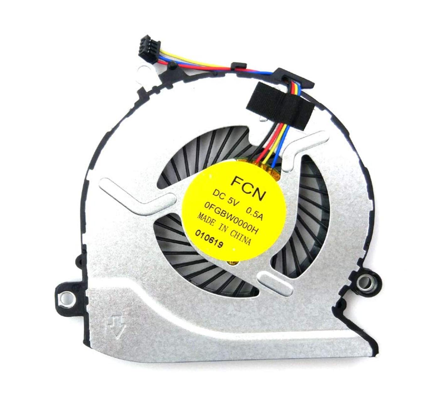 Fleshy Leaf New CPU Cooling Fan Replacement for HP Pavilion 15-AB 15Z-A 17-G 17-G015DX 17-G100 17-G101DX 17-G179NB 17-G053US 15-AB273CA 15T-AB200 812109-001 TPN-Q158