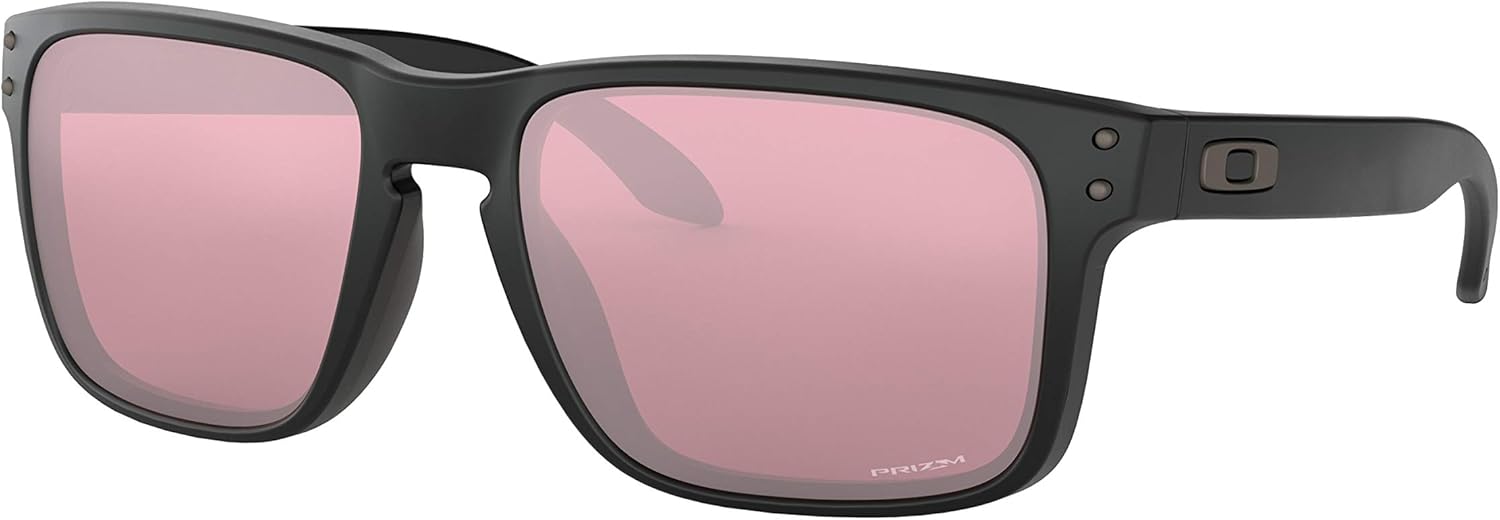 Oakley Holbrook Sunglasses Matte Black with Prizm Dark