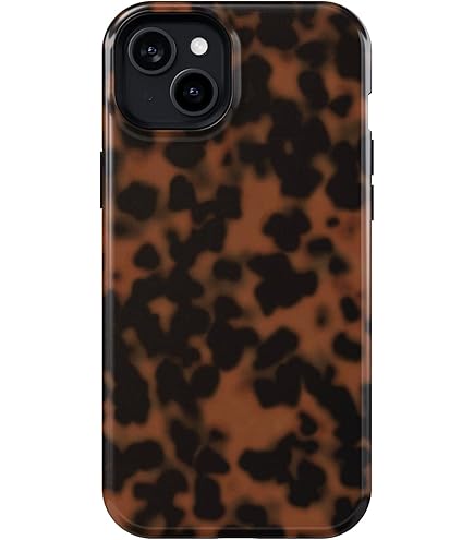 Heaofei Cute Case For IPhone 16 Pro Case With Stand [ Compatible With MagSafe ] Kawaii Black Cat & Floral & Butterflies Pattern Design 360 Magnetic Ring Kickstand Phone Cover For