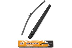 Replacement for Ford Edge Rear Wiper Arm Blade Kit 2015-2023 - MIKKUPPA Back Windshield Wiper Assembly Replacement - All Season Natural Rubber Cleaning Window