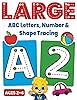 Large ABC Letters, Number & Shape Tracing: Jumbo Tracing Book For ...