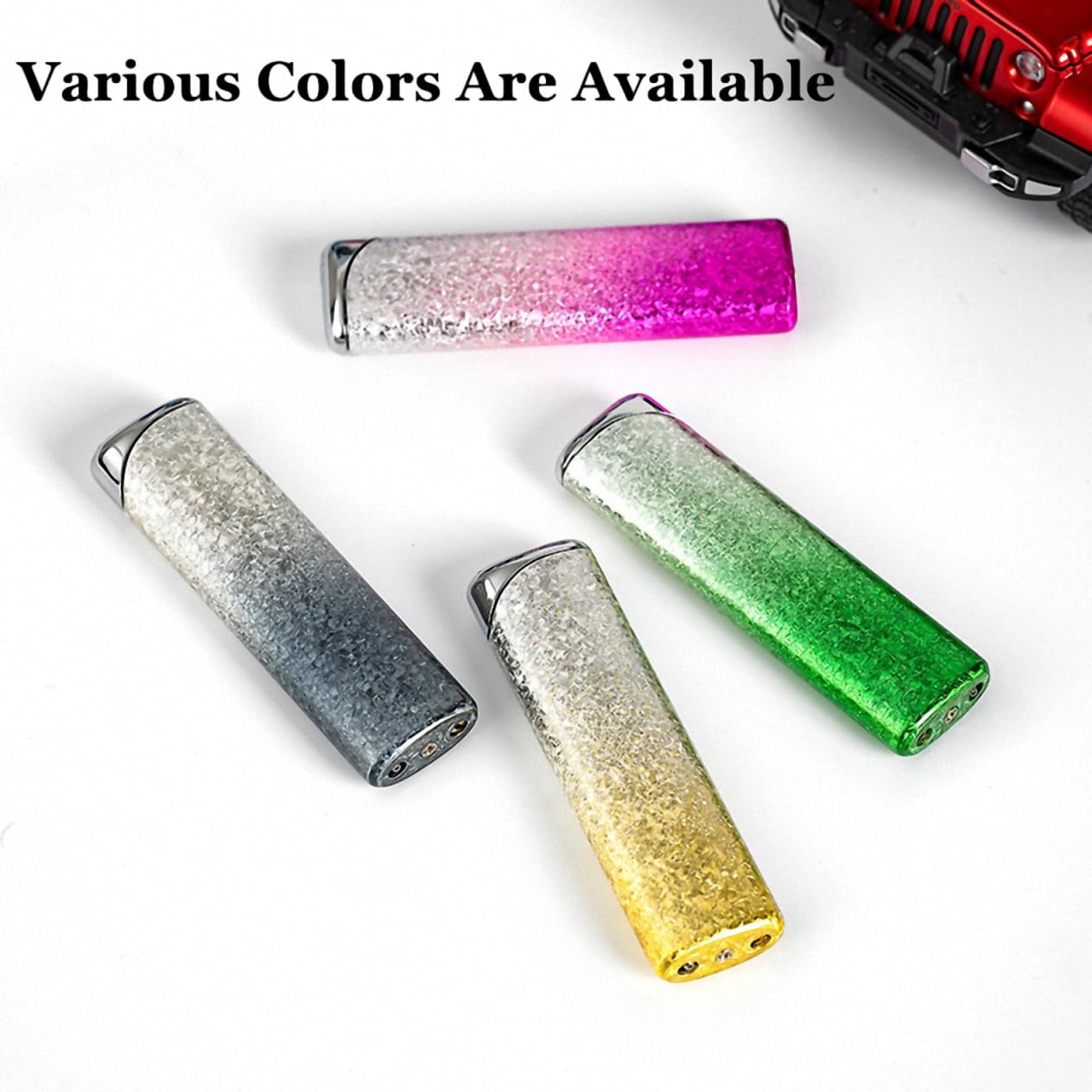 GIXXHLG Butane Torch Lighter, Jet Torch Lighter, Windproof Cool Metal