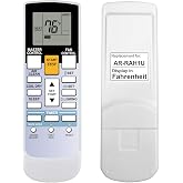 Replacement for Fujitsu Air Conditioner Remote Control Model Number AR-RAH1U