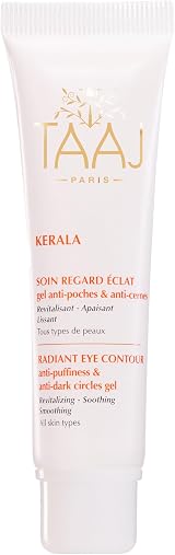 TAAJ Radiance Eye Care KERALA Gel Anti-bloating Dark Circles Fatigue Stress view 1