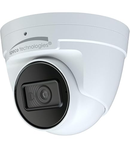 Amazon.com: Speco O4D9 4MP Vandal Resistant IP Dome Camera