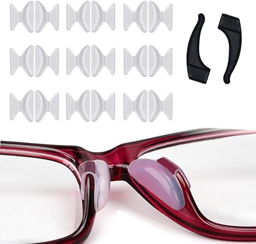 Lot De 2 Joints De Pont De Nez En Silicone Anti-buée Pour Masque - Blanc, Réutilisables, Pour Porteurs De Lunettes