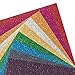 Bright Idea Glitter Heat Transfer Vinyl Sheets, 9 Sheet Heat Transfer Vinyl Bundle of Glitter HTV Iron On Vinyl for Silhouette Cameo & Heat Press | Durable, Vibrant Colors for All HTV Projects