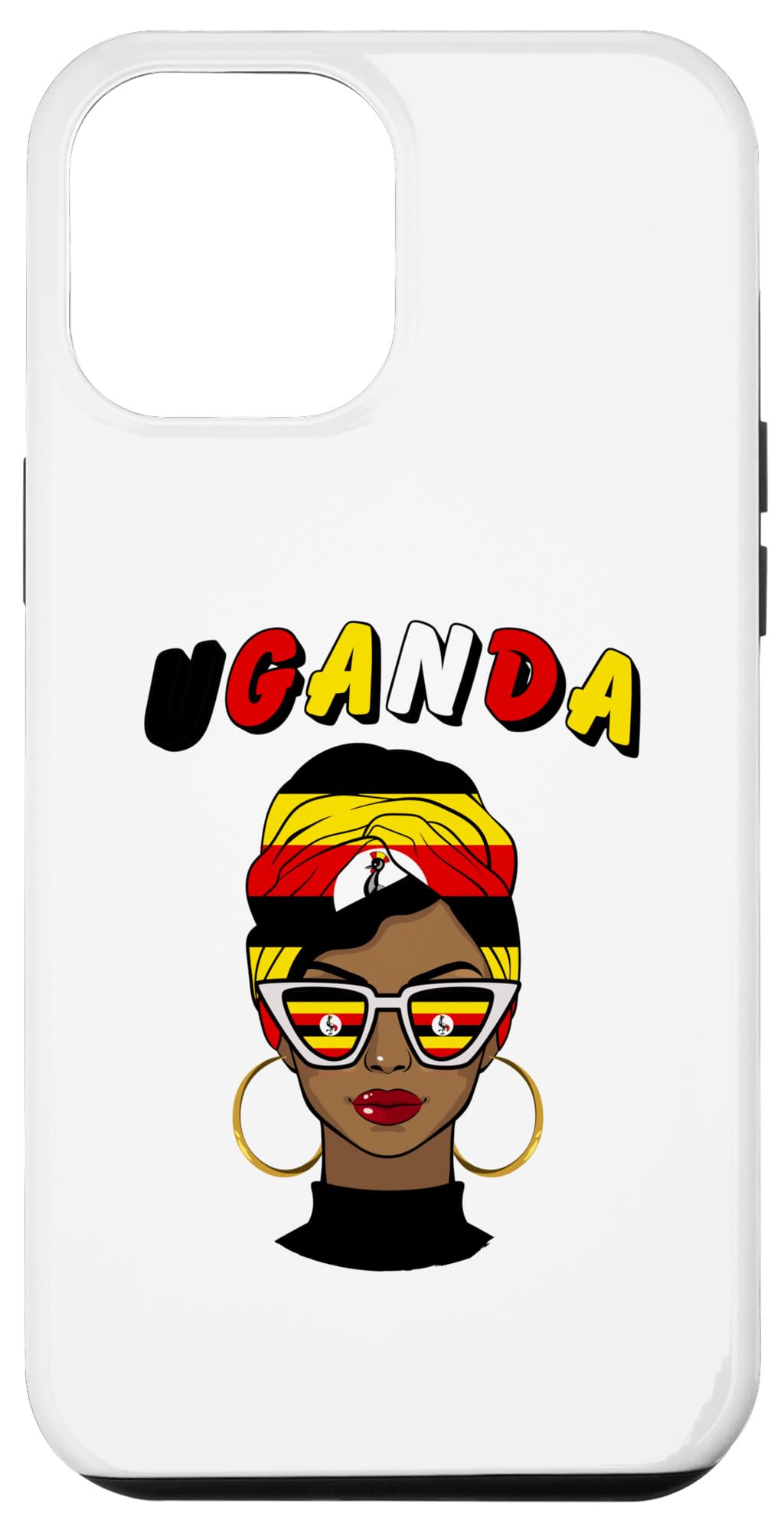 iPhone 12 Pro Max Uganda, Ugandan Flag, Uganda Girl, Ugandan Women Ugandan Case