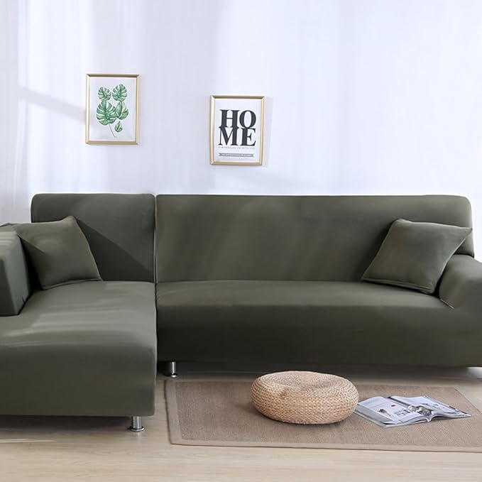 QY&LA Elastische schutzhülle, Universelle Anti-rutsch Sofa Decken, Kombination Volle Deckung Sofa Deckel Handtuch-J Sessel