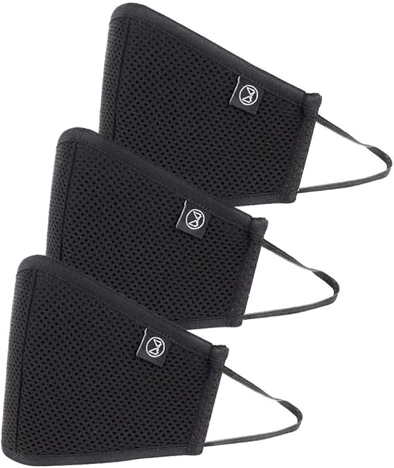 Marca Disati Ebony Washable Face mask Reusable Breathable 7