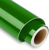 Lya Vinyl Dark Green Permanent Vinyl 12x5FT for Cricut Outdoor Adhesive