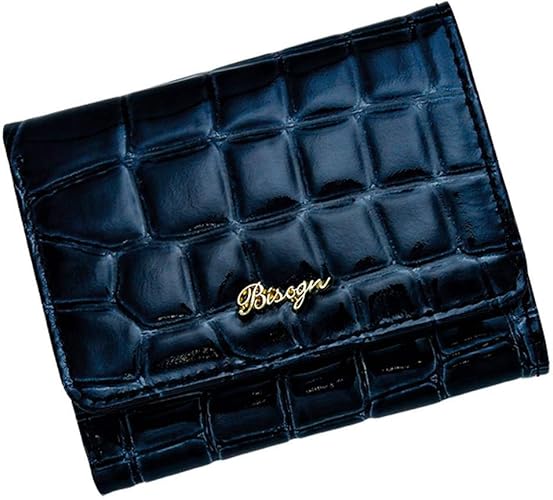 Amazon アジリティビゾン Agility Bisogn プードリエ 三つ折り財布 レディース コンパクトウォレット 極小財布 ミニ財布 革 エナメル Agility アジリティ 財布