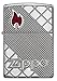 Zippo Armor Logo & Flame Pocket Lighter, High Polish Chrome