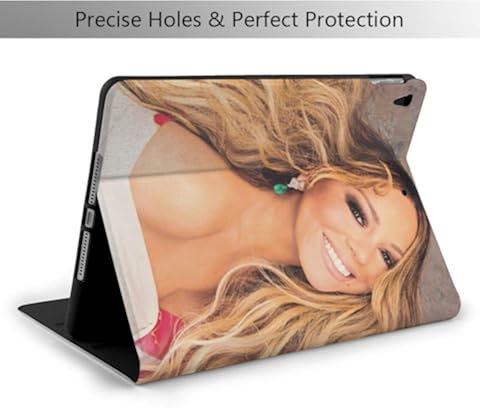 Wehoiweh Mariah Ca-Rey - Carcasa antiarañazos fina y ligera con soporte ajustable, función de reposo/desactivación automática, protección trasera para iPad Air3 10.5 iPad Air3 10.5 talla única