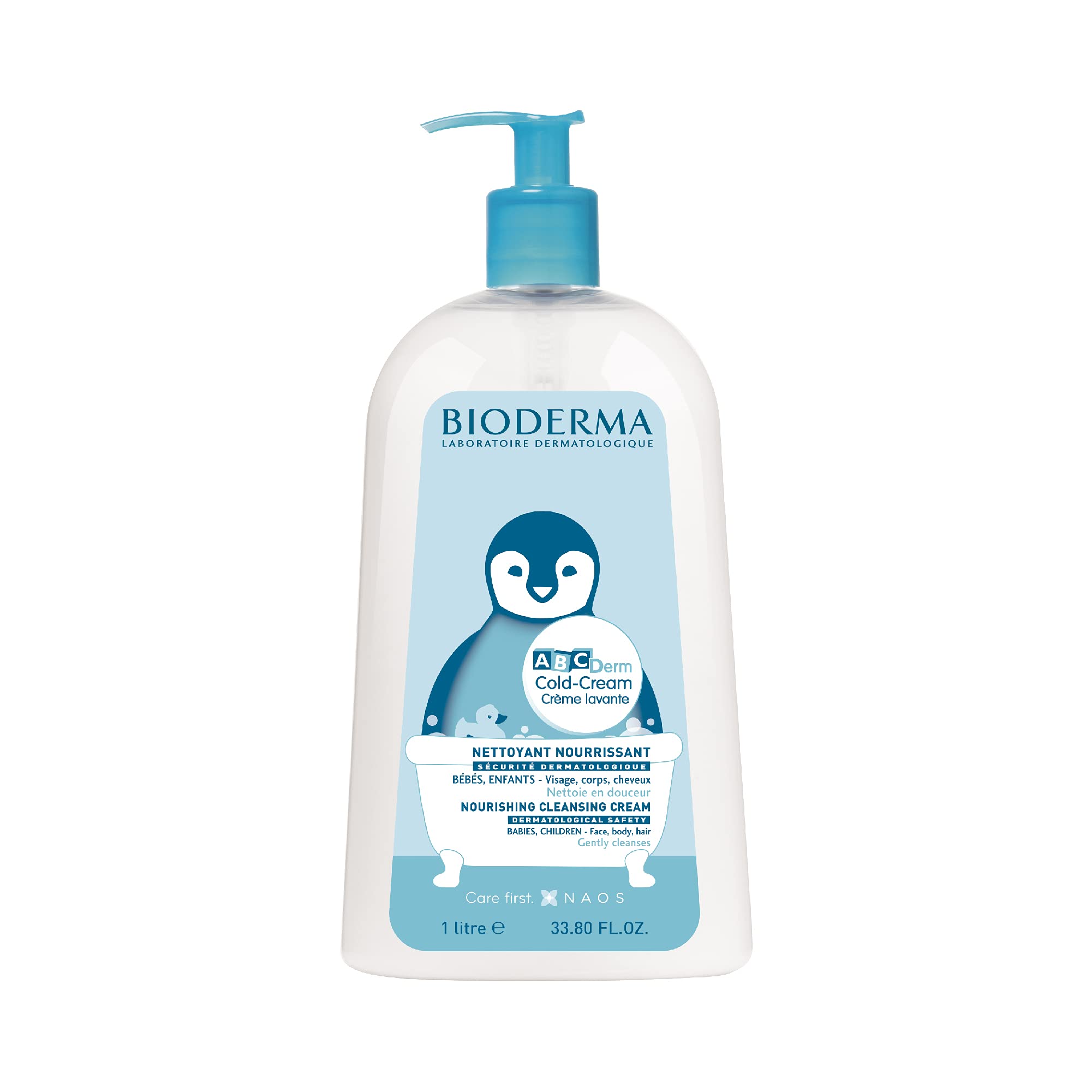 BIODERMA ABCDerm Cold-cream Nourishing Cleansing Cream 1000 ml