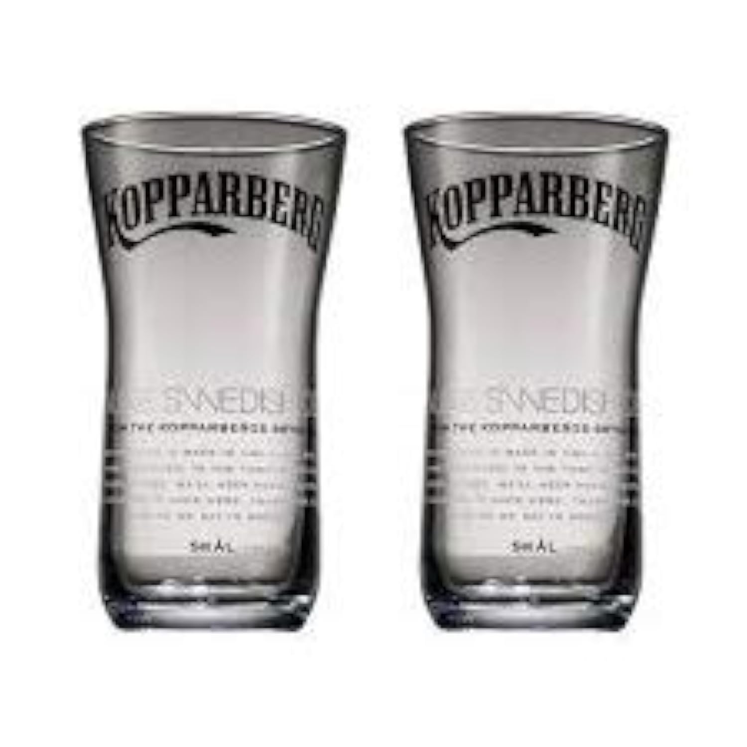 2 x Kopparberg Cider Glass Nucleated and Toughened (500ml)