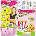 Shopkins Stickers and Tattoos Party Favors Pack -- 75 Temporary Tattoos and Over 295 Stickers (Shopkins Party Supplies)