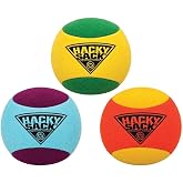 PlayMonster The Original Hacky Sack Footbag Core 70s, 80&rsquo;s Toys - Material Bag - Hacky Ball, Foot Bag Kick Sack, Indoor and Outdoor Toys for Kids and Adults - Hacking a Sack, Kids Toys, Ages 8+
