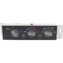 MDEOOSKY 3 Pezzi Manopole Aria Condizionata Per Chevrolet Express & GMC Savana (2008-2021) - Ricambio 84141127 - 3