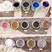 SaiDeng 1PCS Eye Loose Glitter Powder Shimmer Powder Eye Shadow Pigments Palette Cosmetic Color 12