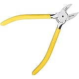 DOWELL Micro Wire Cutter Diagonal Flush Cutters 6 Inch Precision Side Cutters Cutting Pliers Wire Snips Heavy Duty