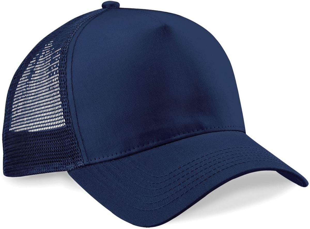 navy trucker cap