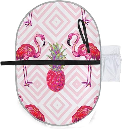 flamingo changing mat