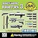 BrickArms Value Pack #3 -20 pieces Plus Random Chrome Weapon for Minifigures