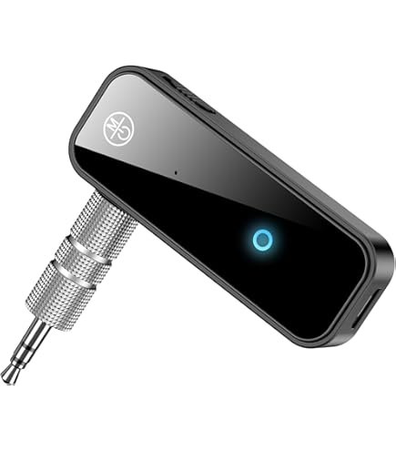 Amazon.com: Bluetooth 5.0 Adapter 3.5mm Jack Aux Dongle, 2-in-1